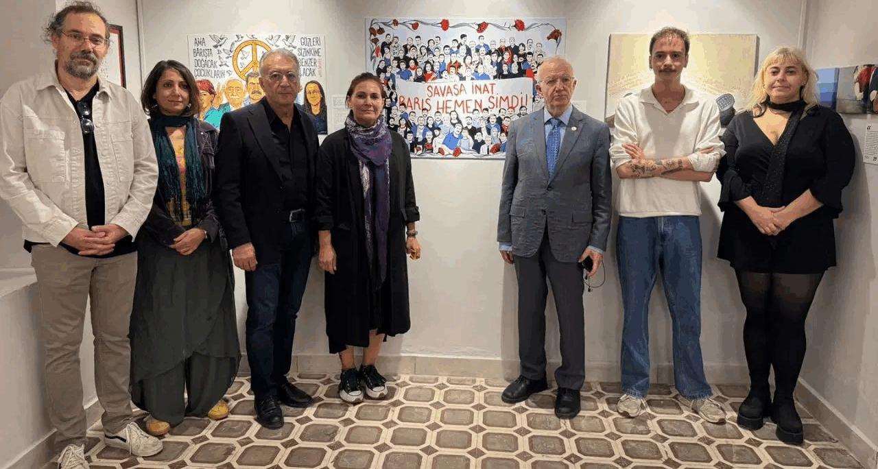 “Unutma! Katliamların gölgesinde barış mücadelesi” sergisi açıldı